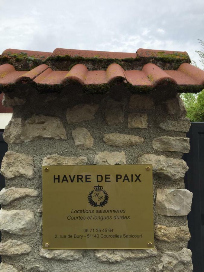 Courcelles-Sapicourt Un Havre De Paix 아파트 외부 사진